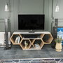 Hanah Home Soporte para TV Blanco y Sonomo